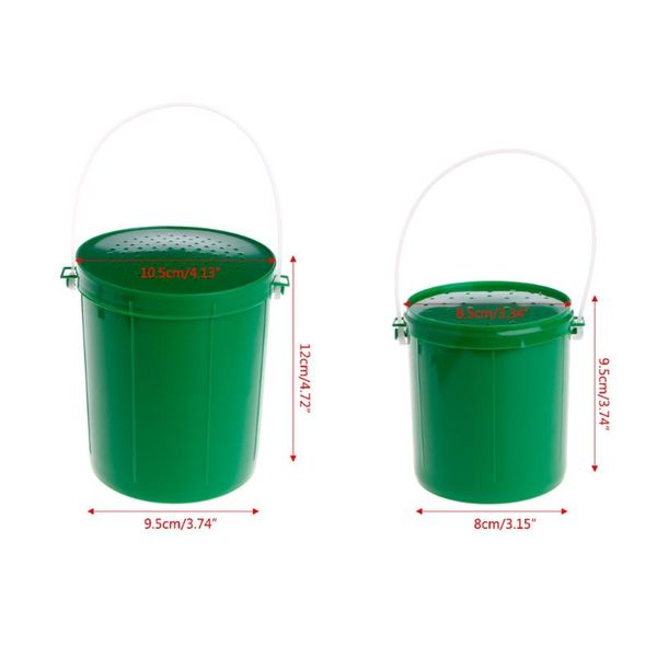 fishing bait bucket breathable live earthworm maggot worm lures container tackle accessories
fishing bait bucket breathable live earthworm maggot worm lures container tackle accessories