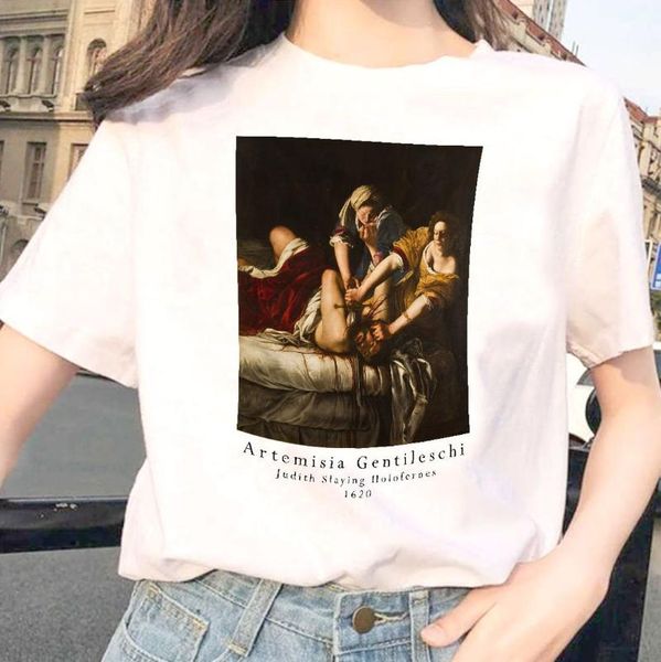 artemisia gentileschi women t-shirt funny family oil painting female shirt ladys art aesthetic painter short sleeve tee women's, White
artemisia gentileschi women t-shirt funny family oil painting female shirt ladys art aesthetic painter short sleeve tee women's, White
