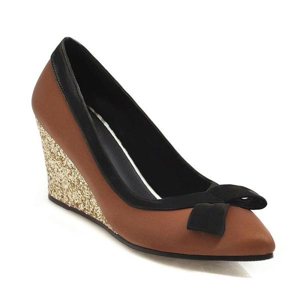 dress shoes spring with wedge shallow mouth 33-2021 suncoo 43 yards pointed single woman, Black
dress shoes spring with wedge shallow mouth 33-2021 suncoo 43 yards pointed single woman, Black