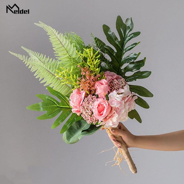meldel artificial silk rose hydrangea flower bride wedding bouquet cycas baby's breath pography party supplies decorative flowers & wre
meldel artificial silk rose hydrangea flower bride wedding bouquet cycas baby's breath pography party supplies decorative flowers & wre