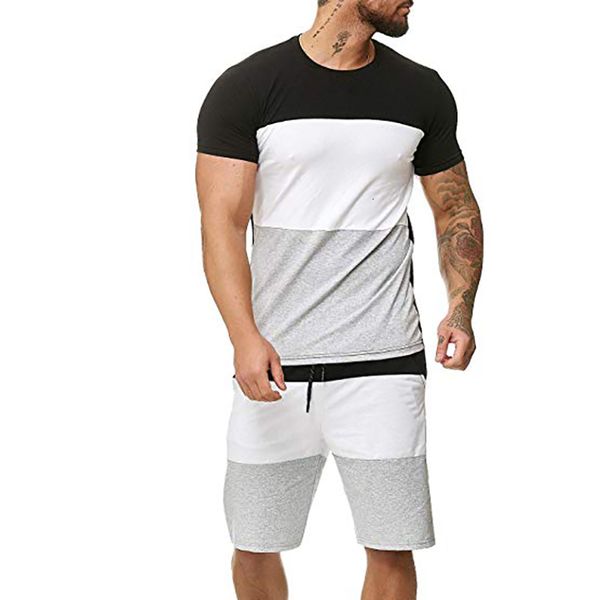 men's t-shirts tracksuits men color matching multicolors large size outdoor fitness jogging casual style summer shorts 2 piece fas, White;black
men's t-shirts tracksuits men color matching multicolors large size outdoor fitness jogging casual style summer shorts 2 piece fas, White;black