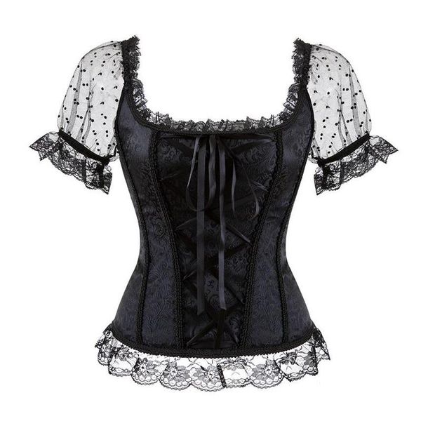 women's blouses & shirts black white vintage lolita victorian blouse 2021 puff sleeve lace up elastic steampunk plus size womens clothe
women's blouses & shirts black white vintage lolita victorian blouse 2021 puff sleeve lace up elastic steampunk plus size womens clothe