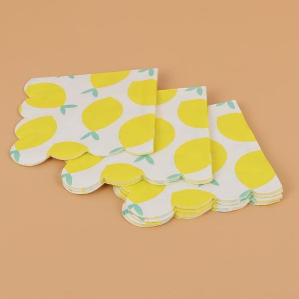 disposable dinnerware 16pcs yellow lemon gilding tableware napkins paper dinner supplies for party carnival festival(25*25cm)
disposable dinnerware 16pcs yellow lemon gilding tableware napkins paper dinner supplies for party carnival festival(25*25cm)