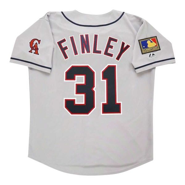 stitched custom chuck finley 1994 grey road jersey w/ 125th patch add name number baseball jersey, Black
stitched custom chuck finley 1994 grey road jersey w/ 125th patch add name number baseball jersey, Black