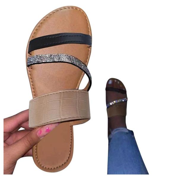 sandals fashion women's casual shoes breathable indoor outdoor leisure slippers patchwork sandalias de playa, Black
sandals fashion women's casual shoes breathable indoor outdoor leisure slippers patchwork sandalias de playa, Black