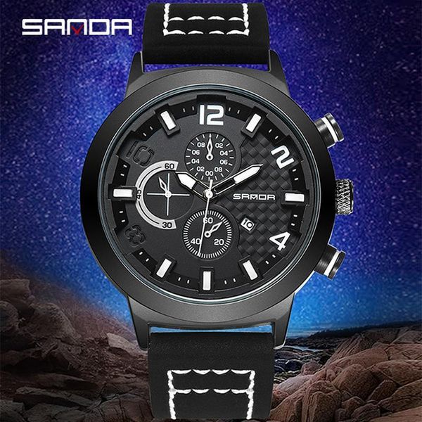 wristwatches sanda watch men chronograph sports watches waterproof business quartz men's male clock relogio masculino 2021, Slivery;brown
wristwatches sanda watch men chronograph sports watches waterproof business quartz men's male clock relogio masculino 2021, Slivery;brown