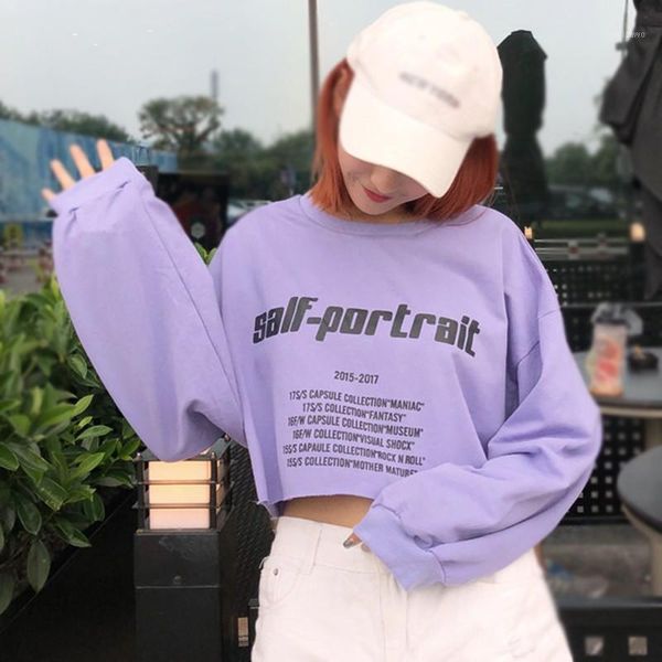 plus size sweatshirt 2021 autumn fashion wild letter print crop korean style round neck long sleeves pullover women's hoodies & sweats, Black
plus size sweatshirt 2021 autumn fashion wild letter print crop korean style round neck long sleeves pullover women's hoodies & sweats, Black