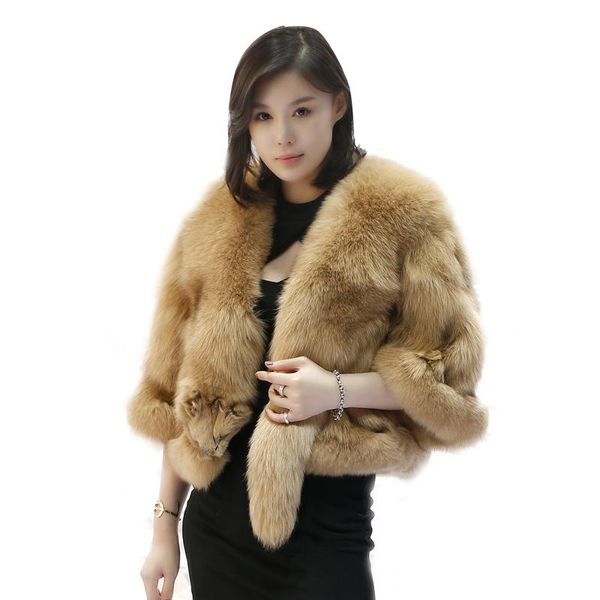style fashion women real genuine fur poncho coat 100% natural full short overcoat jacket women's & faux, Black
style fashion women real genuine fur poncho coat 100% natural full short overcoat jacket women's & faux, Black