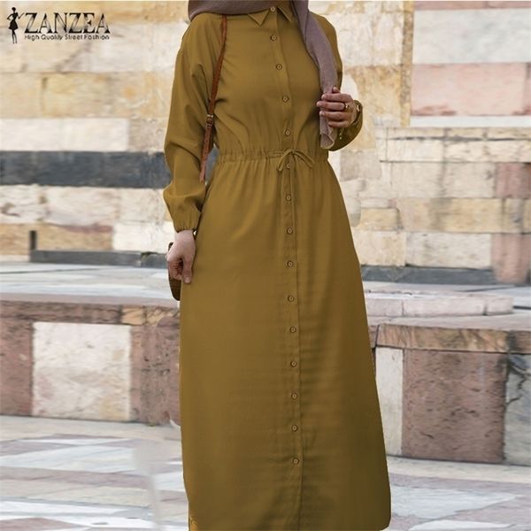 retro muslim shirt dress womens puff sleeve sundress zanzea casual drawstring vestidos female button robe oversized, Black;gray
retro muslim shirt dress womens puff sleeve sundress zanzea casual drawstring vestidos female button robe oversized, Black;gray