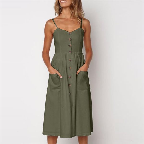summer casual plus size women dress sleeveless v neck elegant spaghetti strap dresses for clothing vestidos mujer verano, Black;gray
summer casual plus size women dress sleeveless v neck elegant spaghetti strap dresses for clothing vestidos mujer verano, Black;gray
