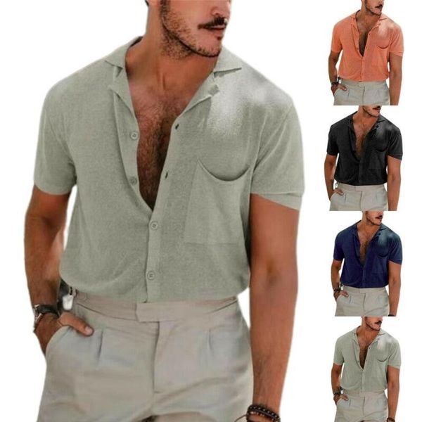 men's t-shirts mens plain basic button-up short sleeve shirt summer holiday fashion casual, White;black
men's t-shirts mens plain basic button-up short sleeve shirt summer holiday fashion casual, White;black