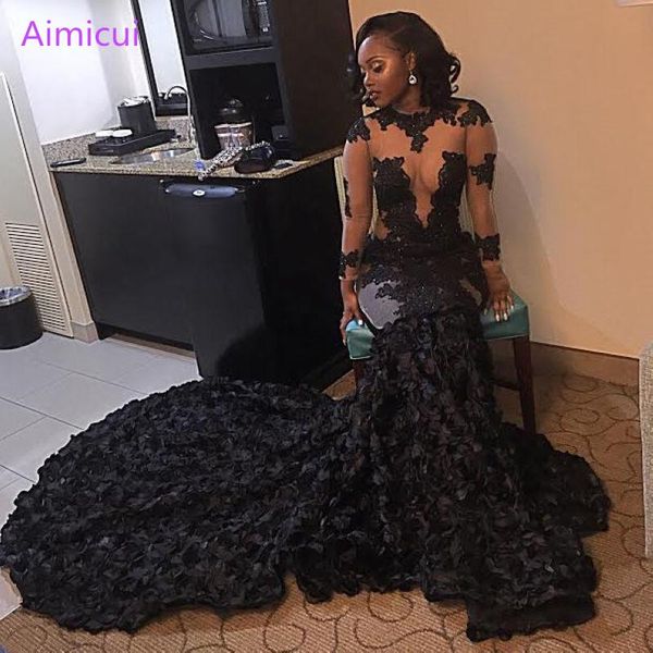 party dresses saudi arabia elegant long sleeves see through black mermaid evening dress prom flower bottom plus size celebrity, White;black
party dresses saudi arabia elegant long sleeves see through black mermaid evening dress prom flower bottom plus size celebrity, White;black
