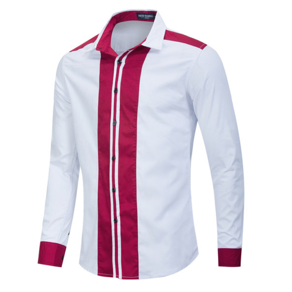 men's casual shirts fashion white patchwork red dress long sleeve standard-fit blouse shirt men clothing size s-xxl my478, White;black
men's casual shirts fashion white patchwork red dress long sleeve standard-fit blouse shirt men clothing size s-xxl my478, White;black