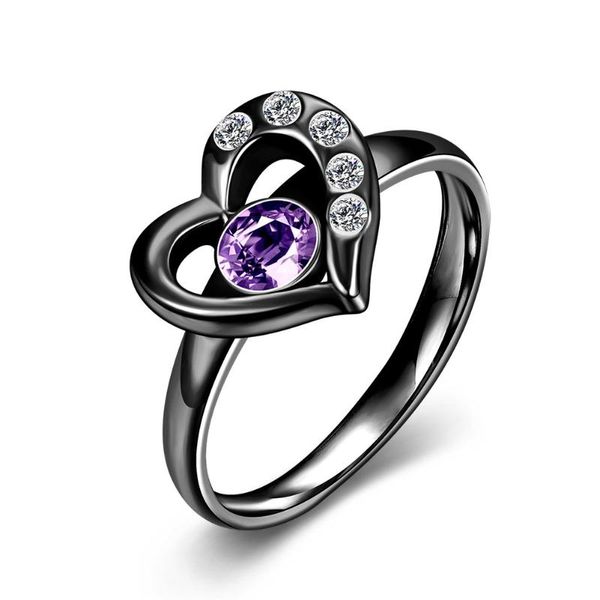 wedding rings black gold color jewelry purple cubic zirconia austrian crystal fashion love heart for women gifts, Slivery;golden
wedding rings black gold color jewelry purple cubic zirconia austrian crystal fashion love heart for women gifts, Slivery;golden