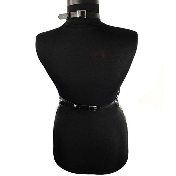 2022 new belts women suspenders chest leather belt harajuku gothic lingerie adjustable bondage holographic metal chain tassel harness, Black;brown
2022 new belts women suspenders chest leather belt harajuku gothic lingerie adjustable bondage holographic metal chain tassel harness, Black;brown
