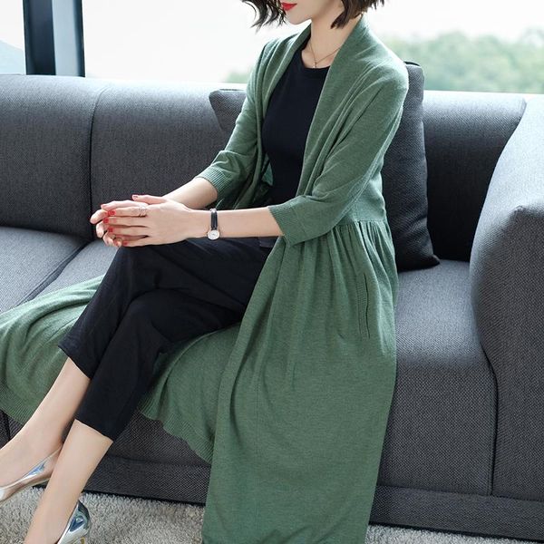 women's sweaters 2xl brand long cardigan 2021 early spring women ol commuter simple solid color wool-blended knit female, White;black
women's sweaters 2xl brand long cardigan 2021 early spring women ol commuter simple solid color wool-blended knit female, White;black