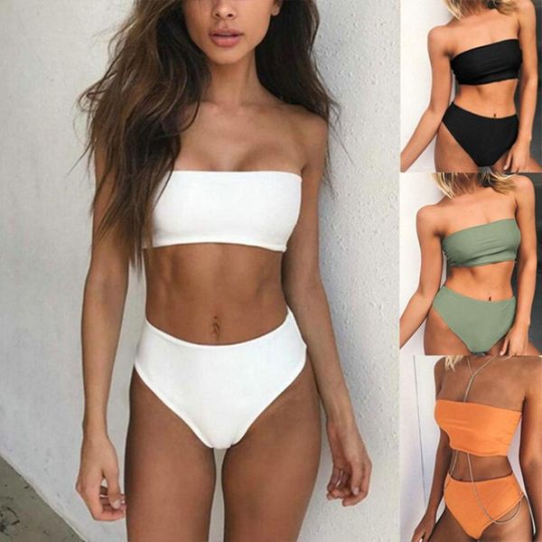 women's swimwear bikini set 2021 summer biquini women beach swimsuit bathing suit push up brazilian maillot de bain, White;black
women's swimwear bikini set 2021 summer biquini women beach swimsuit bathing suit push up brazilian maillot de bain, White;black