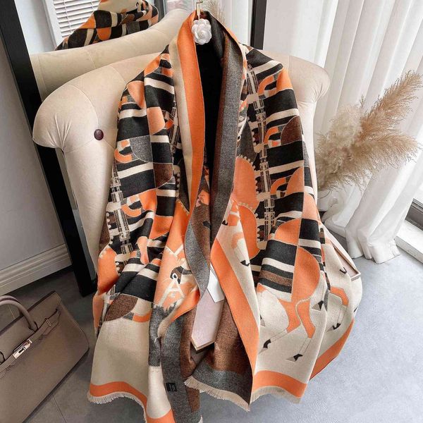 70% off design scarf autumn scarf imitation cashmere thickened and lengthened warm air conditioning shawl short beard tassel decorative patt, Blue;gray
70% off design scarf autumn scarf imitation cashmere thickened and lengthened warm air conditioning shawl short beard tassel decorative patt, Blue;gray
