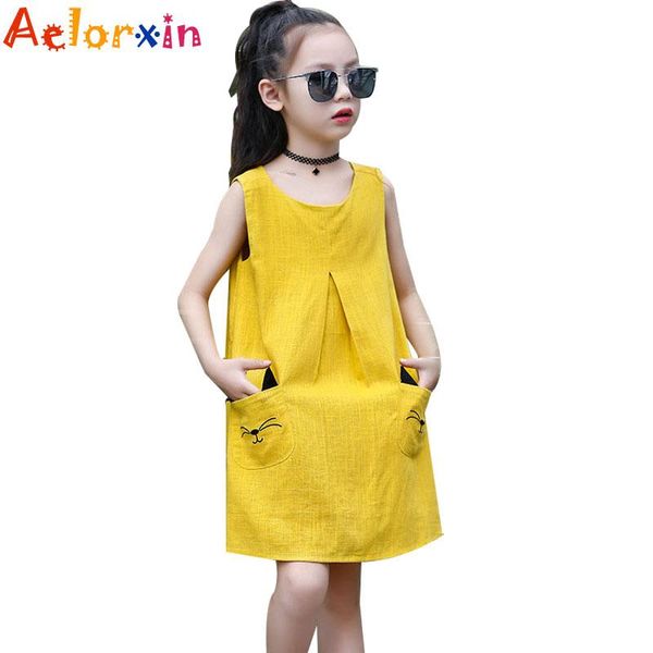 girl's dresses kids for girls summer cartoon cats children sleeveless dress 4 8 10 12 years sundress vestido infantil, Red;yellow
girl's dresses kids for girls summer cartoon cats children sleeveless dress 4 8 10 12 years sundress vestido infantil, Red;yellow