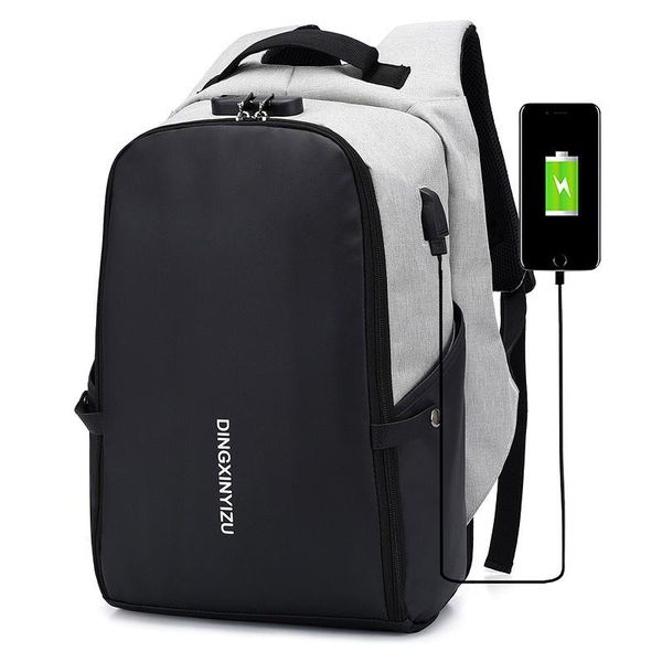 backpack 16.9 inch men usb charging business casual computer lapbag large capacity travel waterproof reflective knapsack
backpack 16.9 inch men usb charging business casual computer lapbag large capacity travel waterproof reflective knapsack