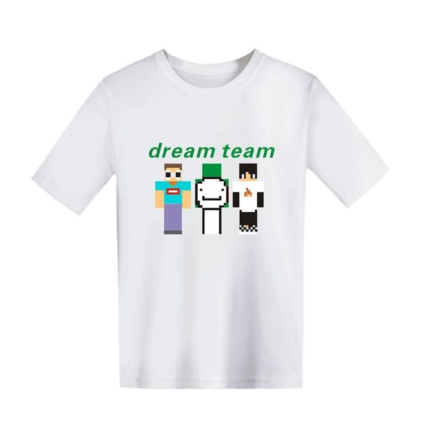 2020 dreamwastaken2d children's round neck short sleeve t-shirt dream, White;black
2020 dreamwastaken2d children's round neck short sleeve t-shirt dream, White;black