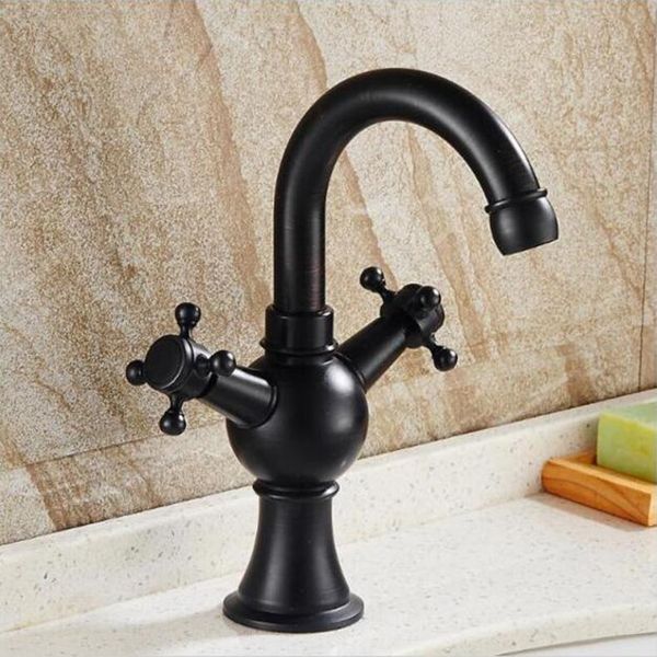 bathroom sink faucets antique basin faucet brass wash dual handle and cold water tap deck mounted black oil mixer
bathroom sink faucets antique basin faucet brass wash dual handle and cold water tap deck mounted black oil mixer