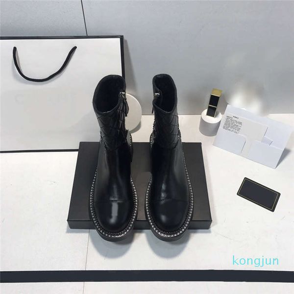 designer- women's ankle boots lambskin leather thick heel high heels autumn and winter pointed party shoes classic design ladies boot, Black
designer- women's ankle boots lambskin leather thick heel high heels autumn and winter pointed party shoes classic design ladies boot, Black