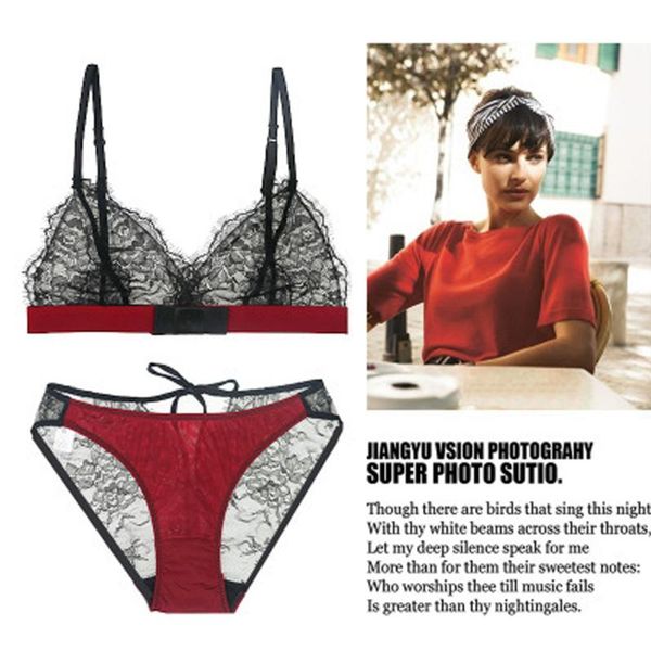 bras sets 2021 european and american push up bra slim gathered lace thin french rim adjustable set -selling vintage, Red;black
bras sets 2021 european and american push up bra slim gathered lace thin french rim adjustable set -selling vintage, Red;black