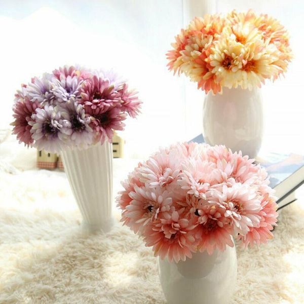 artificial fake silk gerbera daisy flower bouquet home office garden wedding party decoration decorative flowers & wreaths
artificial fake silk gerbera daisy flower bouquet home office garden wedding party decoration decorative flowers & wreaths
