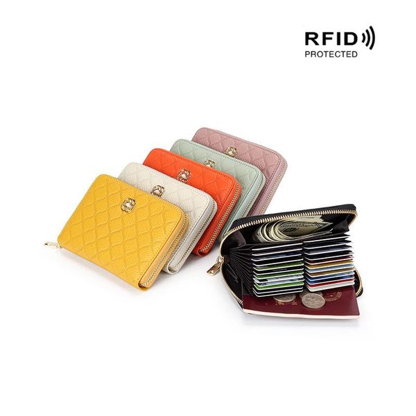 card holders anti-theft brush really pickup bag large capacity passport multi-function demagnetization proof ms 24 for the driver's pur, Brown;gray
card holders anti-theft brush really pickup bag large capacity passport multi-function demagnetization proof ms 24 for the driver's pur, Brown;gray