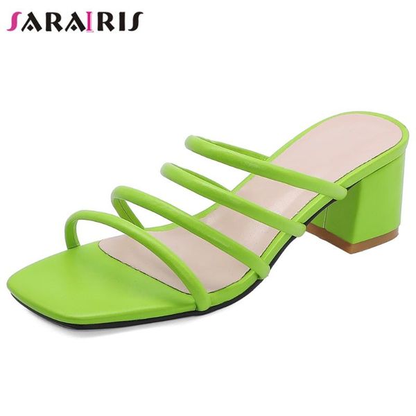 slippers sarairis elegant narrow band high heels women summer slip-on ladies plus size breathale shoes, Black
slippers sarairis elegant narrow band high heels women summer slip-on ladies plus size breathale shoes, Black
