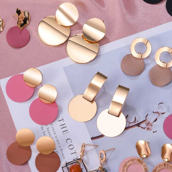 poxam korean declaration round for women geometric gold shell pluis dangle drop earrings 2021 fashion jewelry, Golden
poxam korean declaration round for women geometric gold shell pluis dangle drop earrings 2021 fashion jewelry, Golden