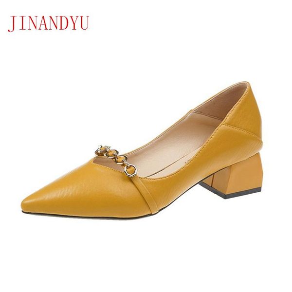 dress shoes pointed toe heels for women pump block heel woman yellow black elegant fashion womens party
dress shoes pointed toe heels for women pump block heel woman yellow black elegant fashion womens party