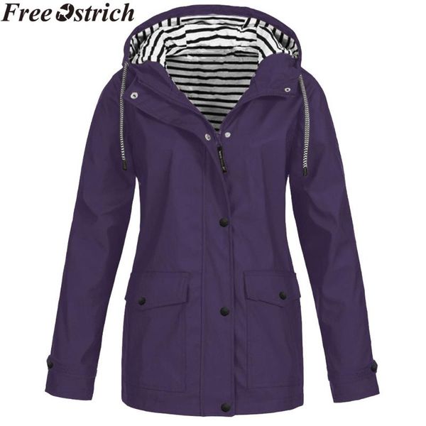 women's jackets waterproof rain hooded jacket women solid color long sleeve zipper drawstring pocket coats fashion plus size loose wome, Black;brown
women's jackets waterproof rain hooded jacket women solid color long sleeve zipper drawstring pocket coats fashion plus size loose wome, Black;brown
