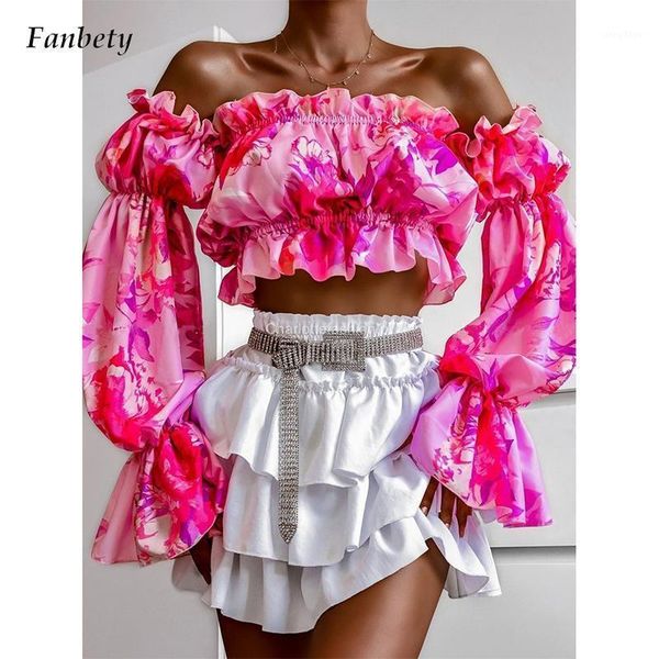 women's blouses & shirts 2021 chic fashion puff sleeve super short shirt autumn women slash neck elegant print long pullover lady, White
women's blouses & shirts 2021 chic fashion puff sleeve super short shirt autumn women slash neck elegant print long pullover lady, White