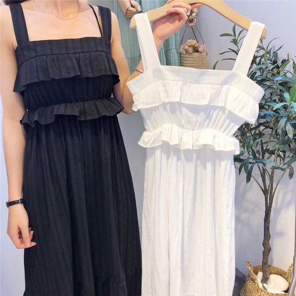 spring/summer women korea elegant sweet temperament off-the-shoulder pleated lotus leaf edge loose-fitting women's dress 210615, Black;gray
spring/summer women korea elegant sweet temperament off-the-shoulder pleated lotus leaf edge loose-fitting women's dress 210615, Black;gray