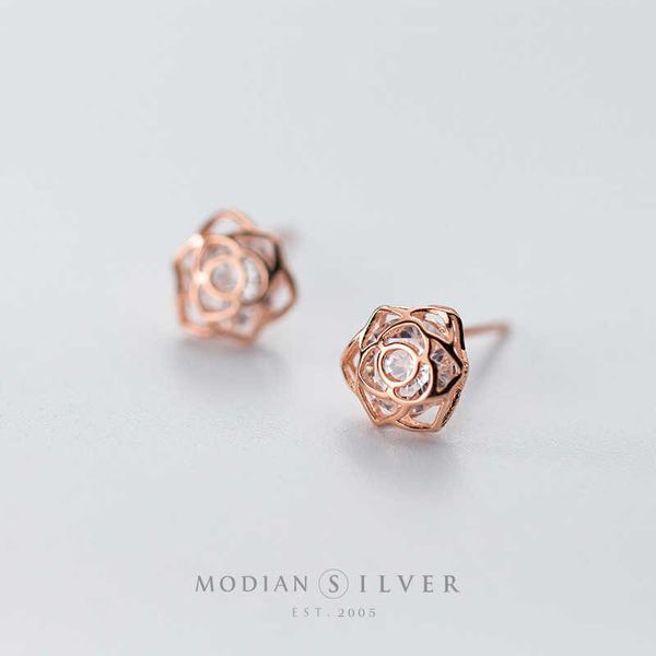 rose flower clear zirconia romantic tiny stud earrings fashion sterling silver 925 jewelry for women engagement wedding 210707, Golden;silver
rose flower clear zirconia romantic tiny stud earrings fashion sterling silver 925 jewelry for women engagement wedding 210707, Golden;silver