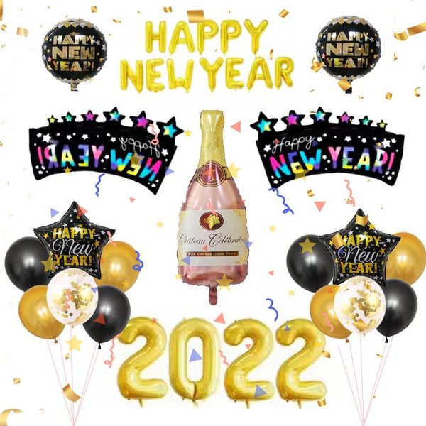 party decoration 2022 years eve foil balloons large 32 inch number gold black happy year supplies
party decoration 2022 years eve foil balloons large 32 inch number gold black happy year supplies