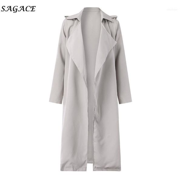 women's wool & blends sagace clothes coat women blend turn-down neck open front loose cardigan solid long sleeve overcoat 1, Black
women's wool & blends sagace clothes coat women blend turn-down neck open front loose cardigan solid long sleeve overcoat 1, Black