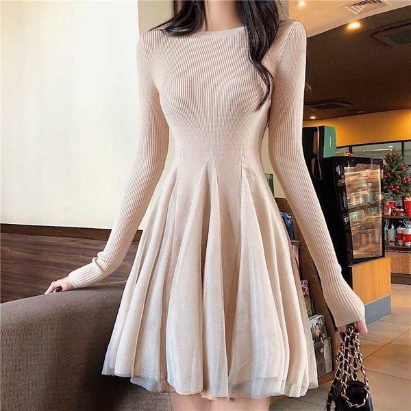 women long sleeve sweater dress 's irregular hem casual autumn winter o-neck a line short mini knitted es 210601, Black;gray
women long sleeve sweater dress 's irregular hem casual autumn winter o-neck a line short mini knitted es 210601, Black;gray