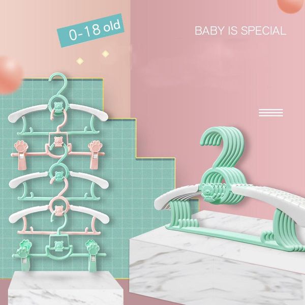 hangers & racks 3/5/10pcs baby clothes cartoon retractable plastic kids rack non-slip drying children coats hanger closet organizer
hangers & racks 3/5/10pcs baby clothes cartoon retractable plastic kids rack non-slip drying children coats hanger closet organizer