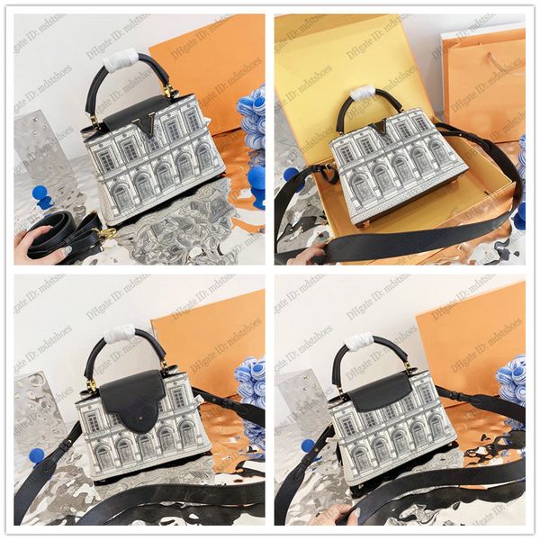 capucines bb architettura fornasetti handbag handle bag women designer shoulder bags luxury casual crossbody m59119
capucines bb architettura fornasetti handbag handle bag women designer shoulder bags luxury casual crossbody m59119