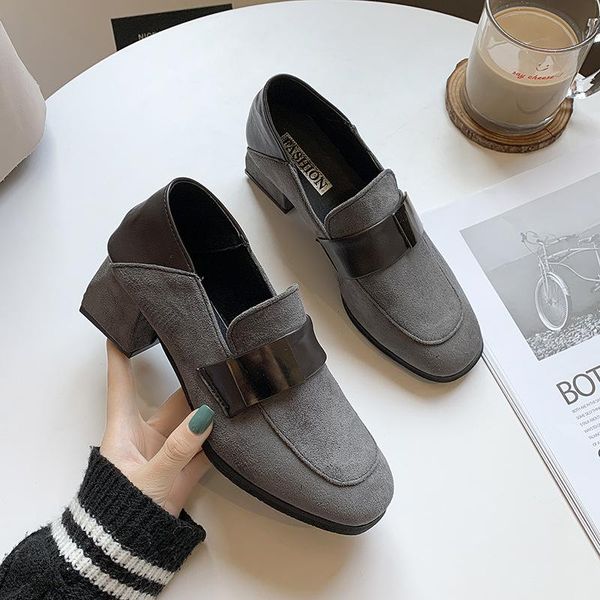 dress shoes 2021 spring women high heels brand pumps casual brogue ladies square 5cm a2153, Black
dress shoes 2021 spring women high heels brand pumps casual brogue ladies square 5cm a2153, Black