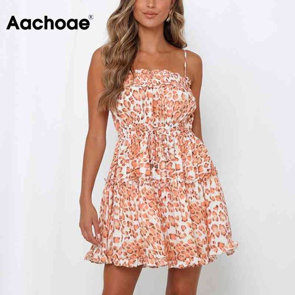 summer leopard spaghetti strap party beach dress ruffles lady pleated mini dresses sundresses femme robe 210413, Black;gray
summer leopard spaghetti strap party beach dress ruffles lady pleated mini dresses sundresses femme robe 210413, Black;gray