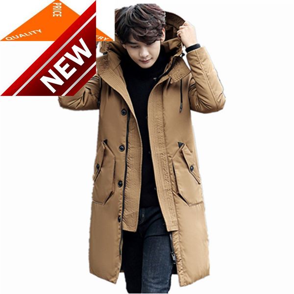 jacket long winter men brand clothing male coats white duck down parkas jaquetas masculina inverno cj298, Black
jacket long winter men brand clothing male coats white duck down parkas jaquetas masculina inverno cj298, Black