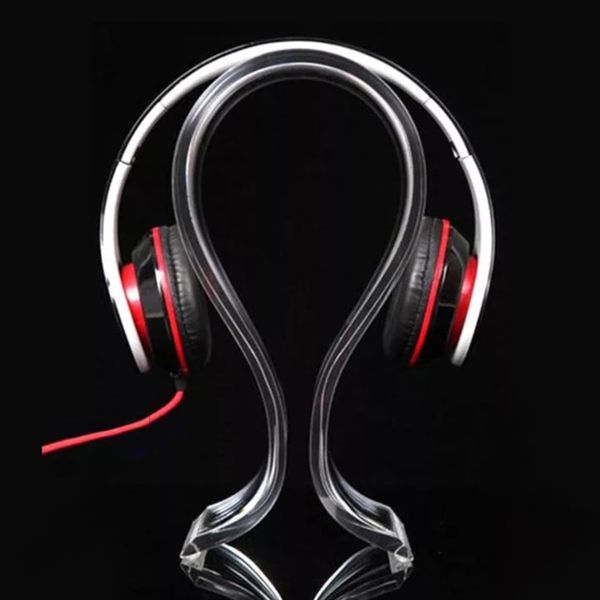 acrylic earphone holder head-mounted creative clear black headphone display stand shelf s-type headset hanging rack
acrylic earphone holder head-mounted creative clear black headphone display stand shelf s-type headset hanging rack