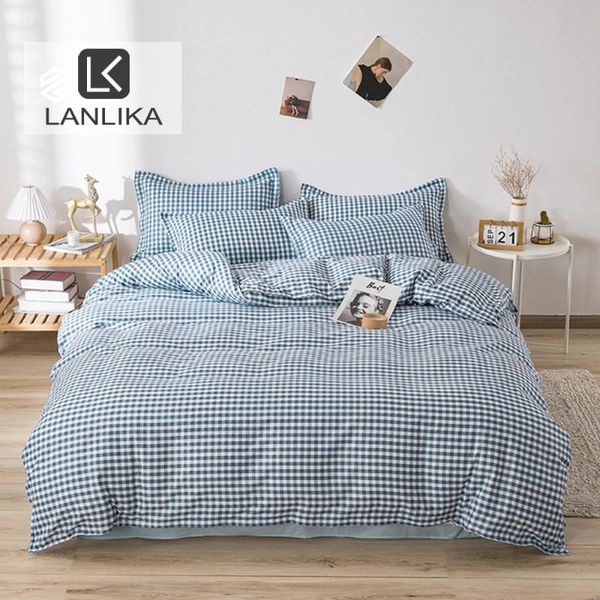 bedding sets lanlika set bed sheet pillowcase simple quilt cover flat single twin blue bedspread linen
bedding sets lanlika set bed sheet pillowcase simple quilt cover flat single twin blue bedspread linen