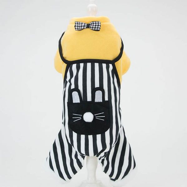 dog apparel 2021 arrival clothes striped overalls for dogs comfortable breathable jumpsuit winter one piece
dog apparel 2021 arrival clothes striped overalls for dogs comfortable breathable jumpsuit winter one piece