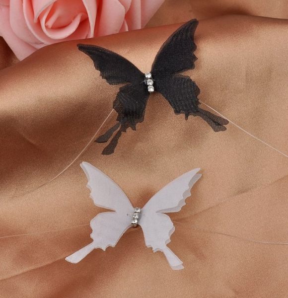 diamond gauze fairy butterfly necklace mori's sense of personal design fashionable clavicle chain temperament, Silver
diamond gauze fairy butterfly necklace mori's sense of personal design fashionable clavicle chain temperament, Silver