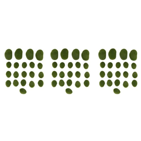 decorative flowers & wreaths 60 pieces 2 sizes artificial moss rocks faux green covered stones
decorative flowers & wreaths 60 pieces 2 sizes artificial moss rocks faux green covered stones